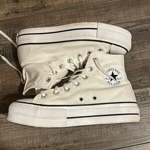 White converse shoes